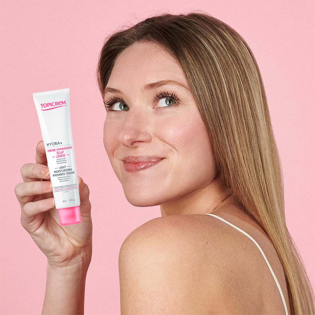 Topicrem Hydra+ Rich Moisturizing Radiance Cream For Sensitive & Dry To Very Dry Skin 40ml