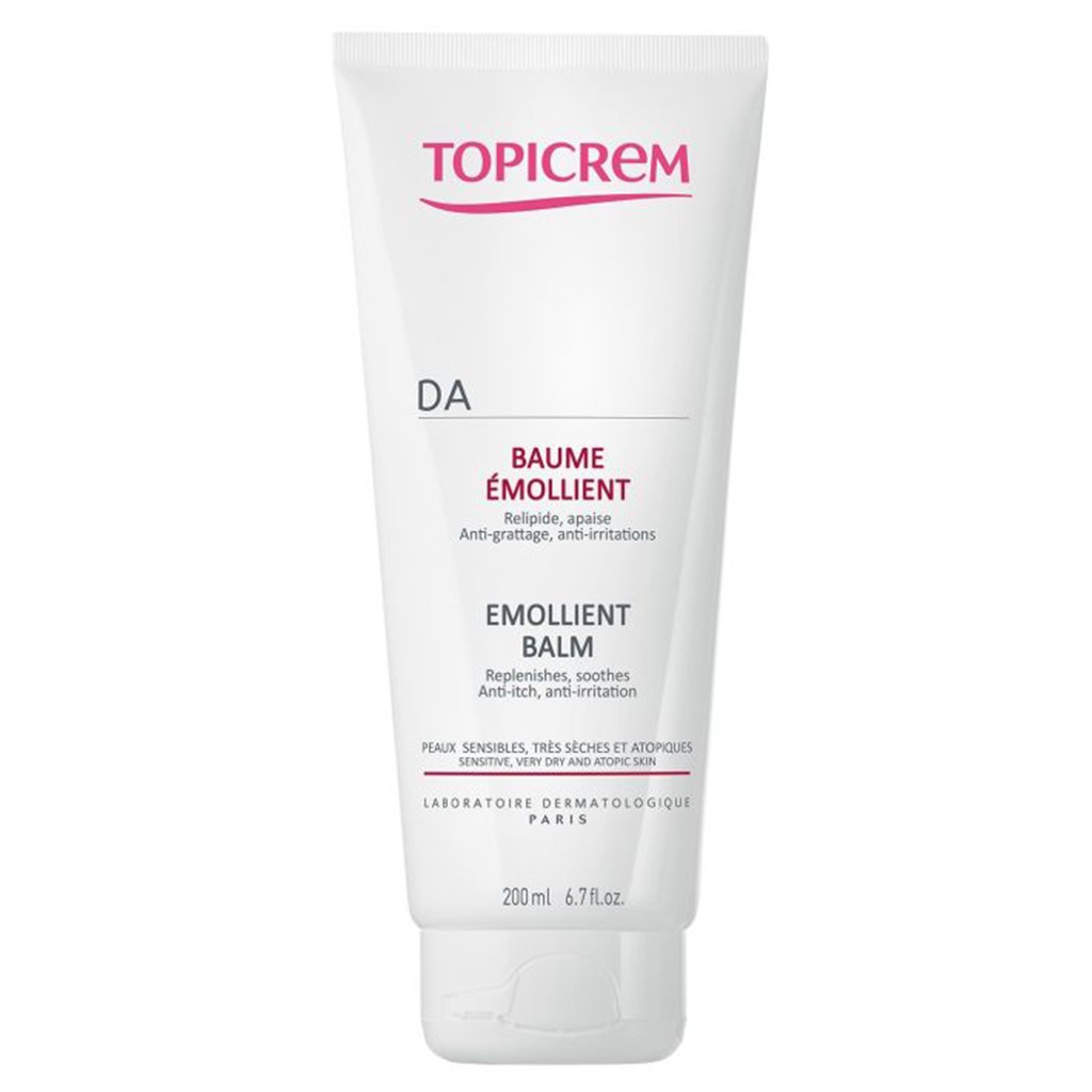 Topicrem DA Emollient Balm For Sensitive, Atopic & Very Dry Skin 200ml
