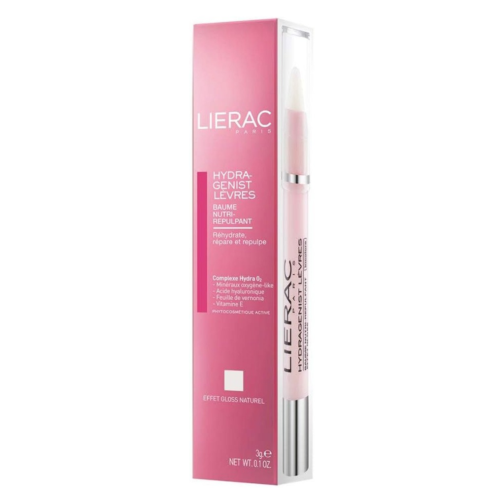Lierac Hydragenist Nutri Replumping Lip Balm - Natural Gloss 3g