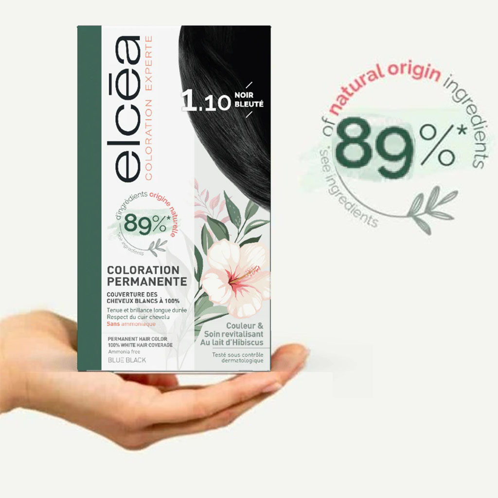 Noreva Elcea Coloration Experte Permanent Hair Color - 1.10 Blue Black