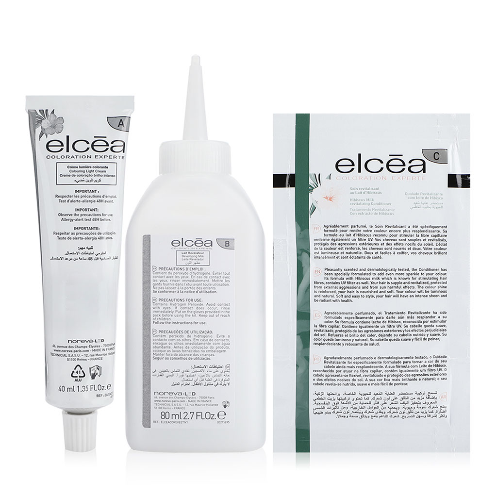 Noreva Elcea Coloration Experte Permanent Hair Color - 1.10 Blue Black