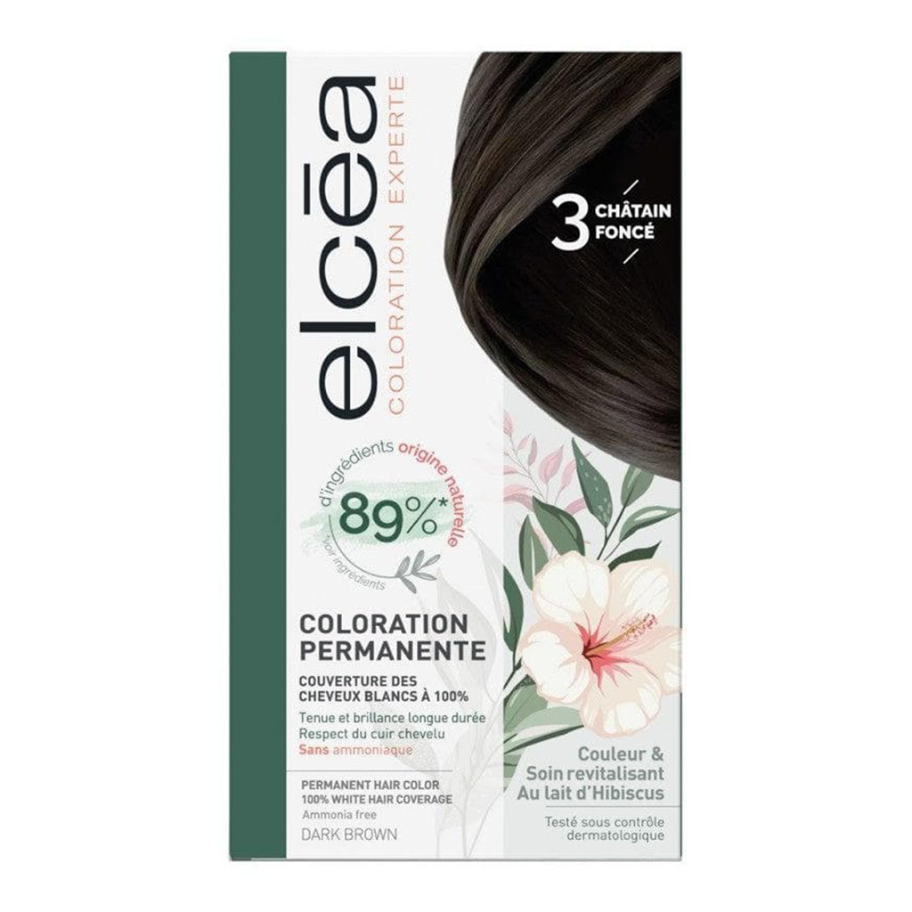 Noreva Elcea Coloration Experte Permanent Hair Color - 3 Dark Brown 