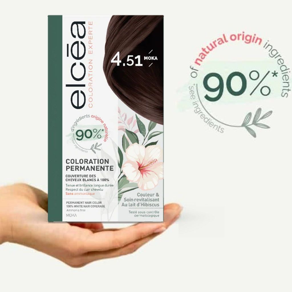 Noreva Elcea Coloration Experte Permanent Hair Color - 4.51 Moka