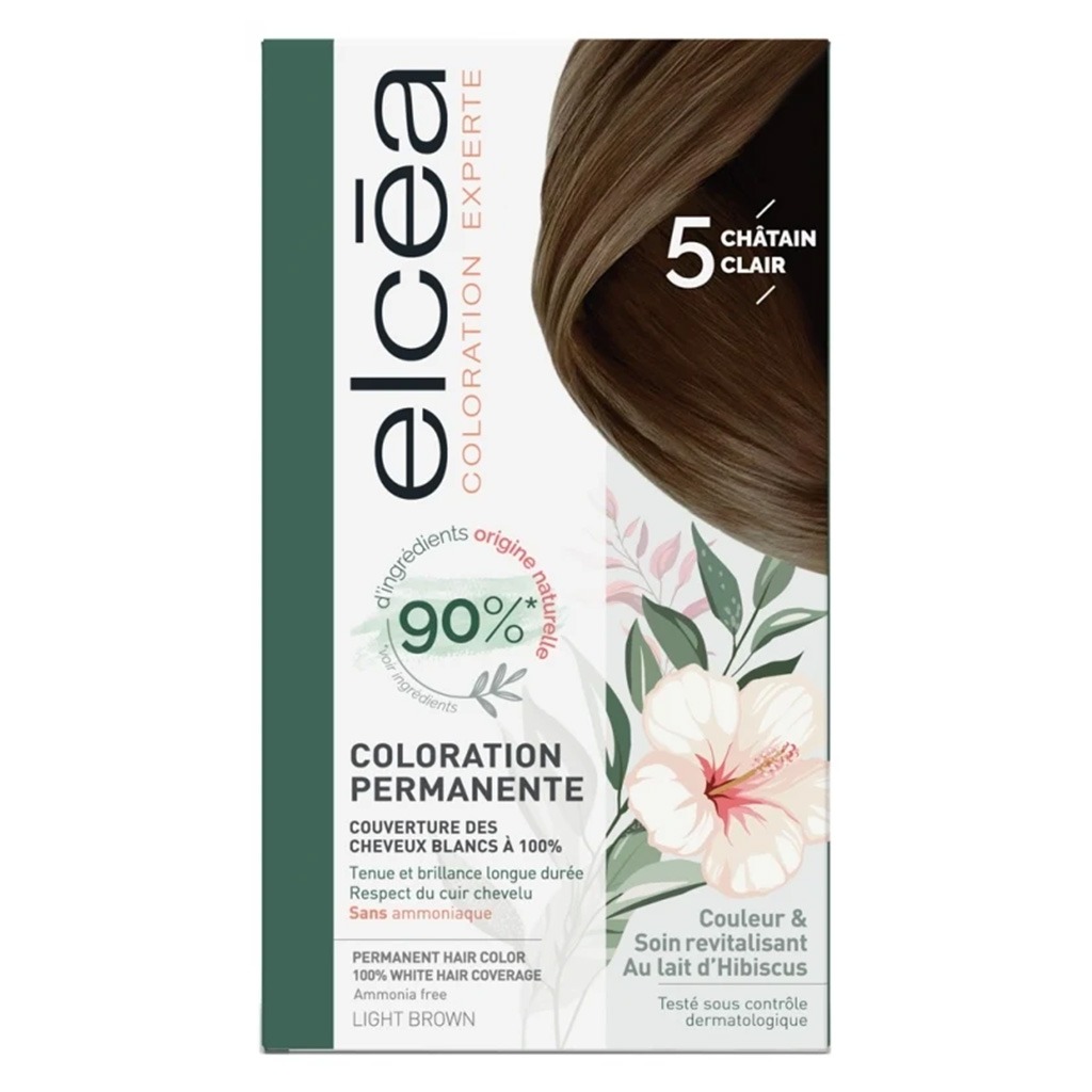 Noreva Elcea Coloration Experte Permanent Hair Color - 5 Light Brown