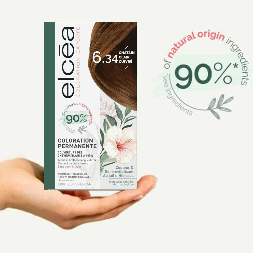 Noreva Elcea Coloration Experte Permanent Hair Color - 6.3 Light Copper Brown