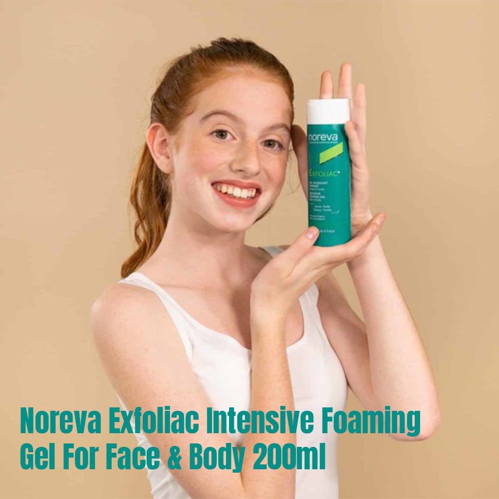 Noreva Exfoliac Intensive Foaming Gel For Face & Body 200ml