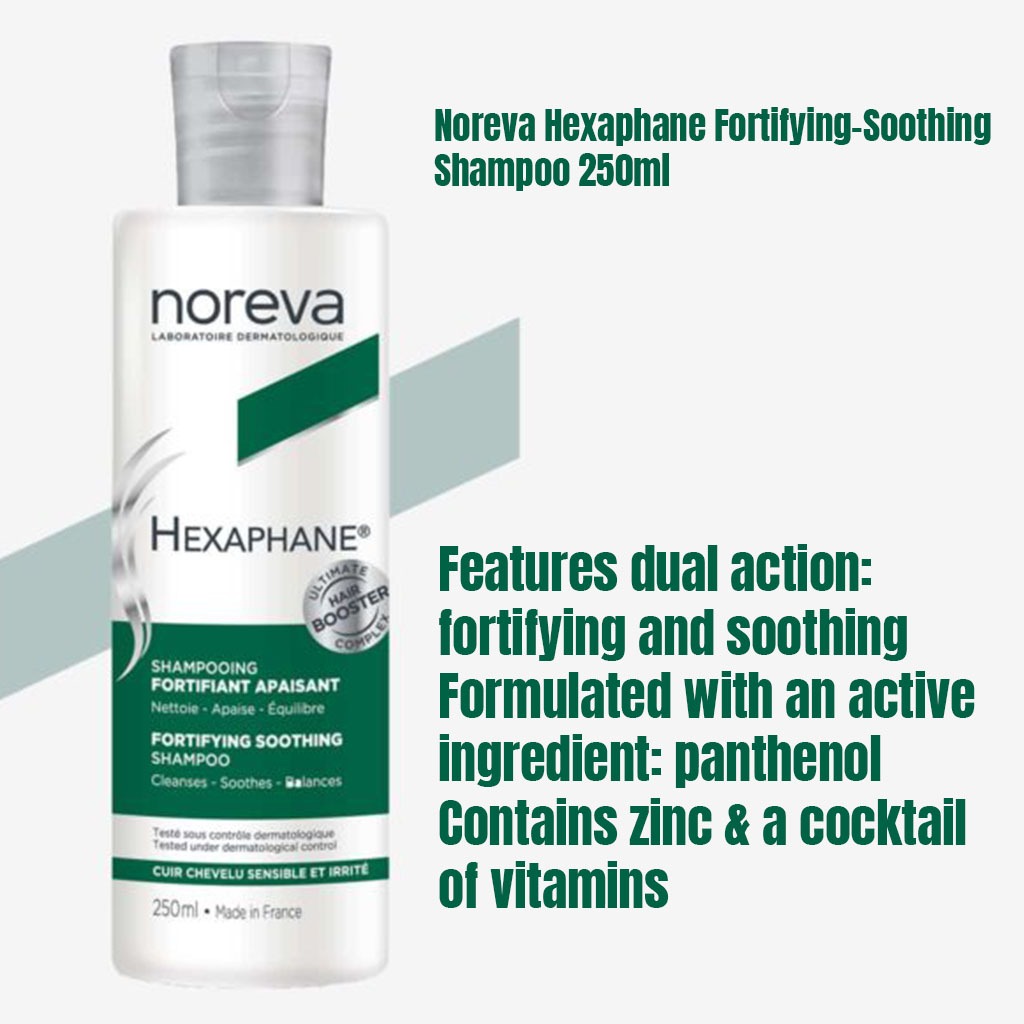 Noreva Hexaphane Fortifying-Soothing Shampoo 250ml