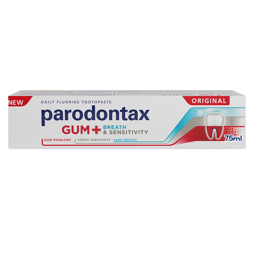 Parodontax Gum + Breath & Sensitivity Original Toothpaste 75ml