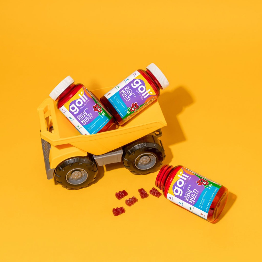 Goli Nutrition Complete Kids Multi Gummies With All Essential Vitamins & Minerals, Pack of 80's