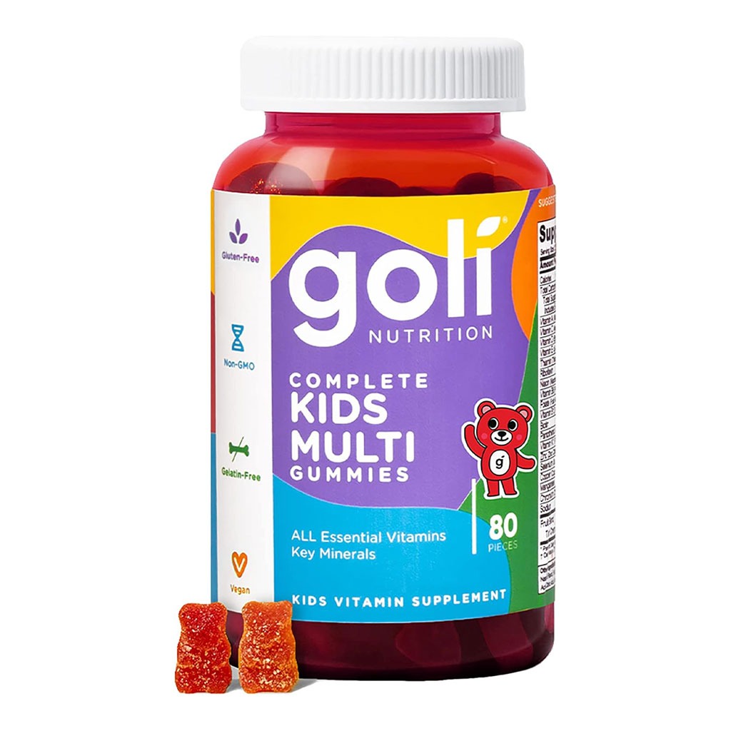 Goli Nutrition Complete Kids Multi Gummies With All Essential Vitamins & Minerals, Pack of 80's