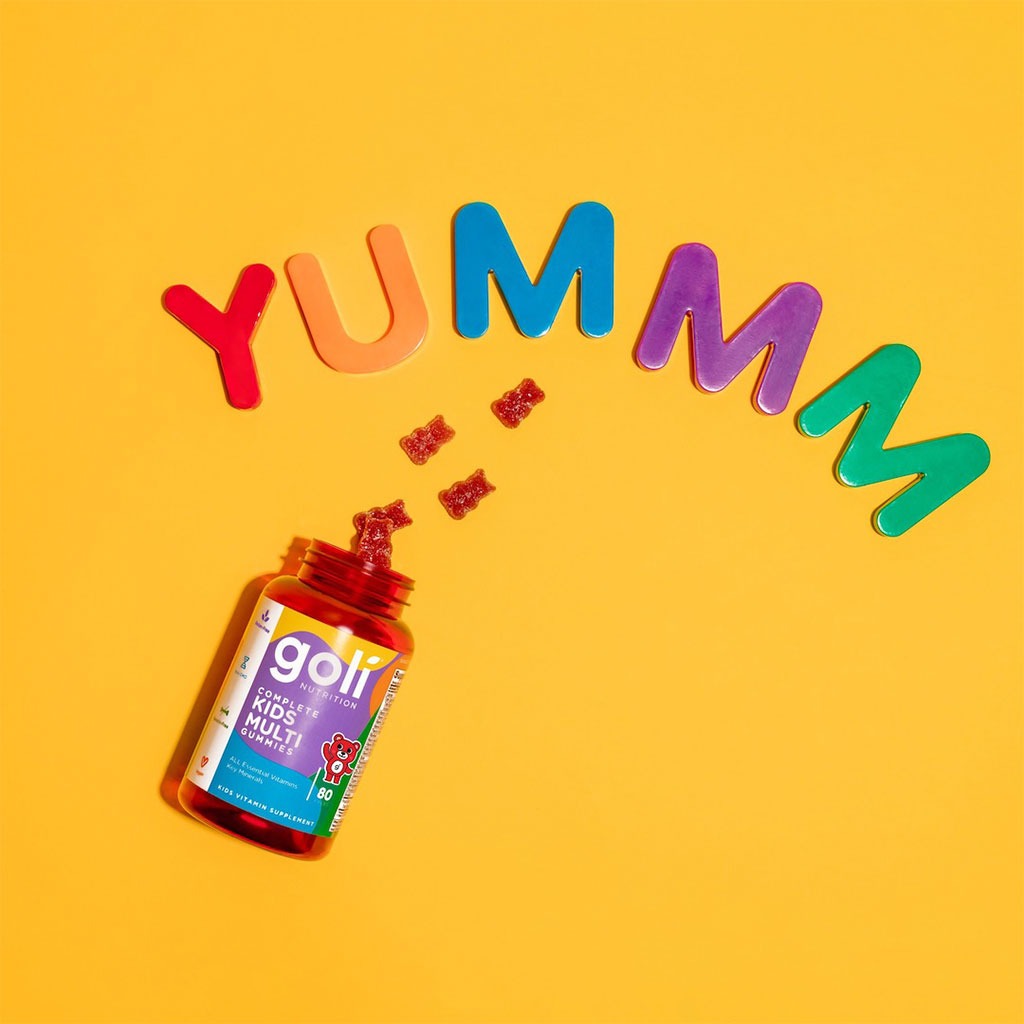 Goli Nutrition Complete Kids Multi Gummies With All Essential Vitamins & Minerals, Pack of 80's