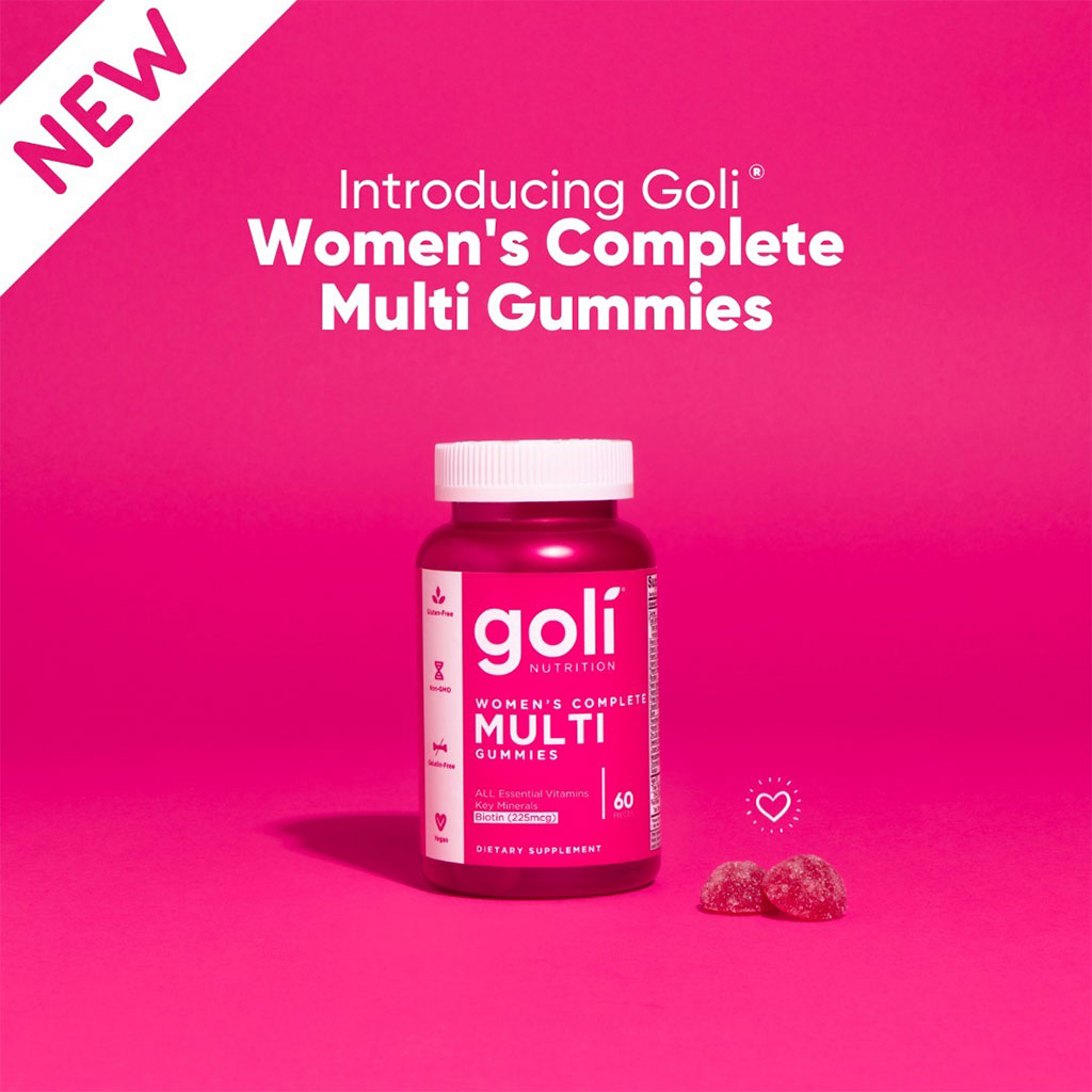Goli Nutrition Women's Complete Multi Gummies With All Essential Vitamins & Minerals, Pack of 60's