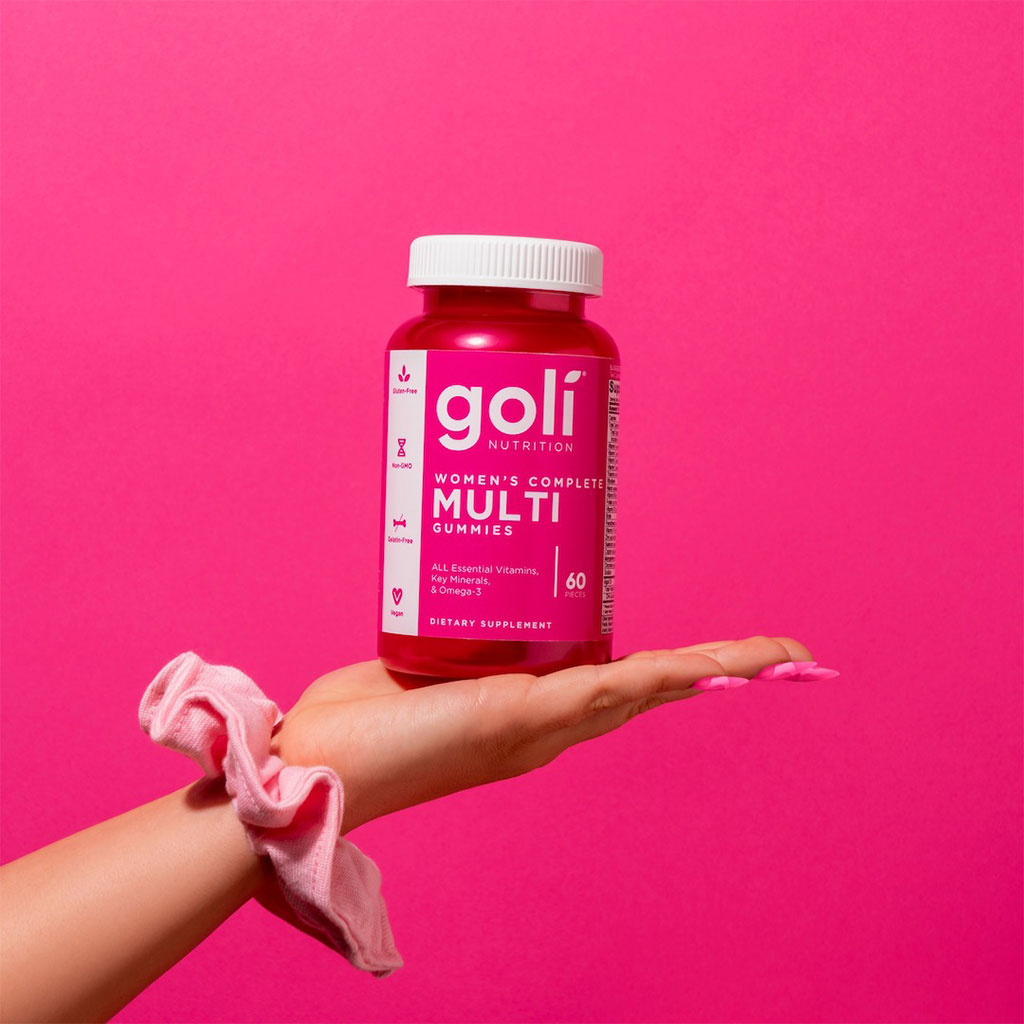 Goli Nutrition Women's Complete Multi Gummies With All Essential Vitamins & Minerals, Pack of 60's