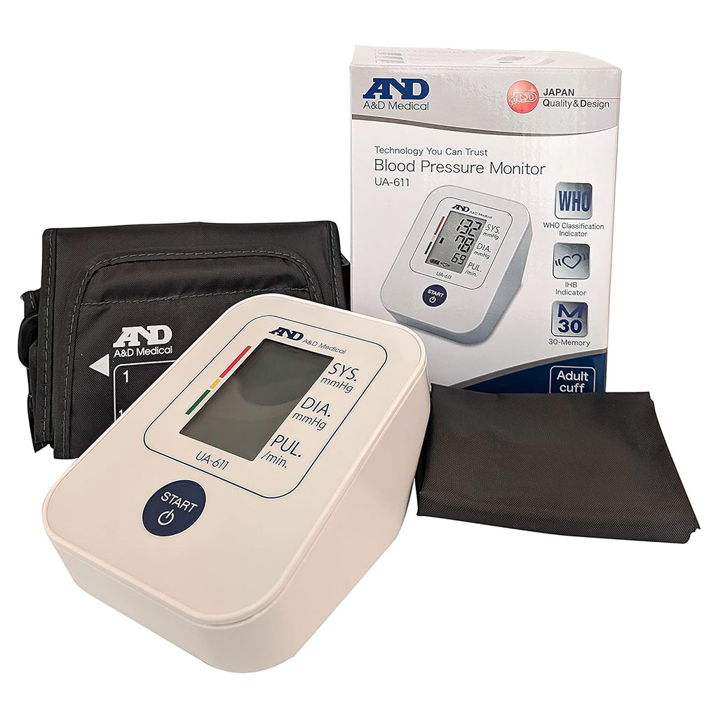 Accu-Chek Instant Blood Sugar Monitoring System + AND Simple Upper Arm Blood Pressure Monitor UA-611 - PROMO PACK