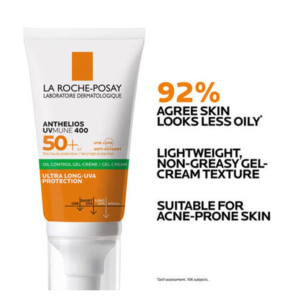 La Roche-Posay Anthelios UVMune 400 SPF 50+ Oil Control Gel Cream 50ml