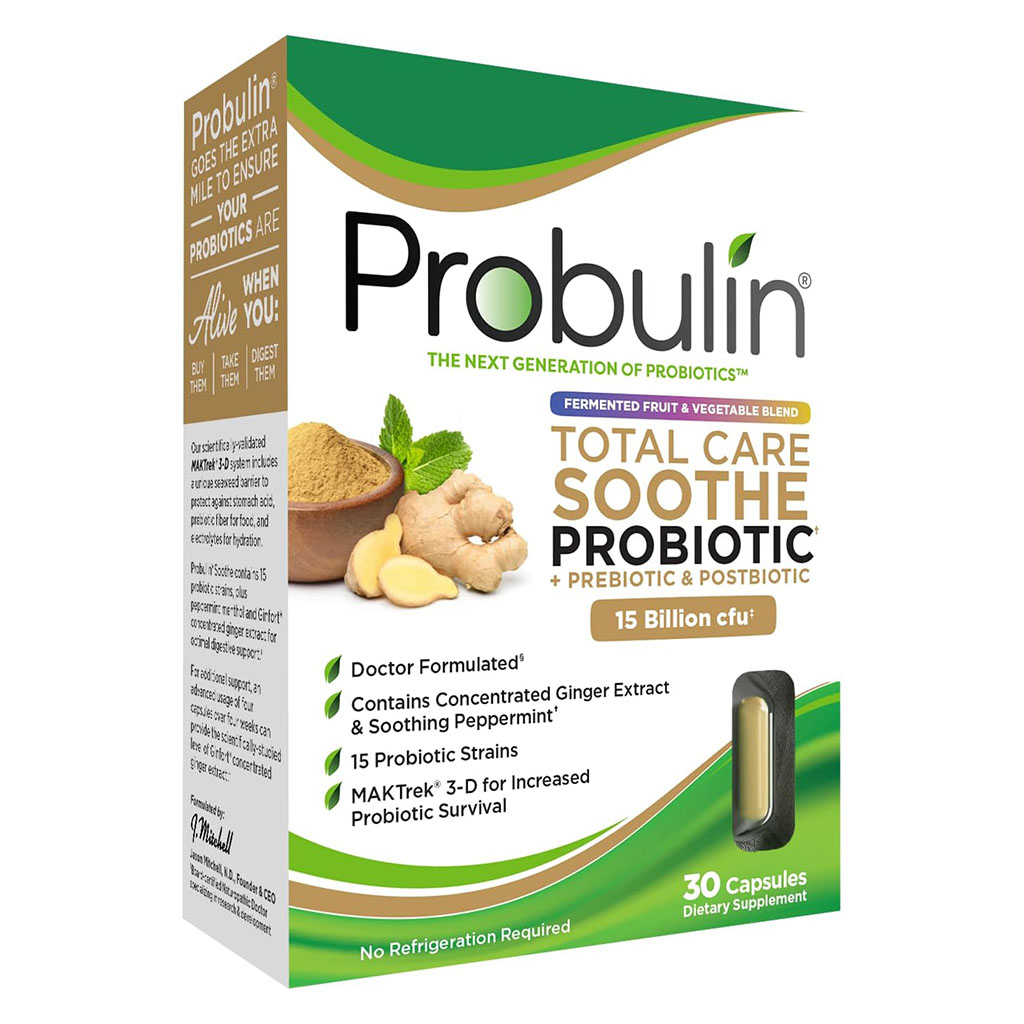 Probulin Total Care Soothe Probiotic Capsules 30's