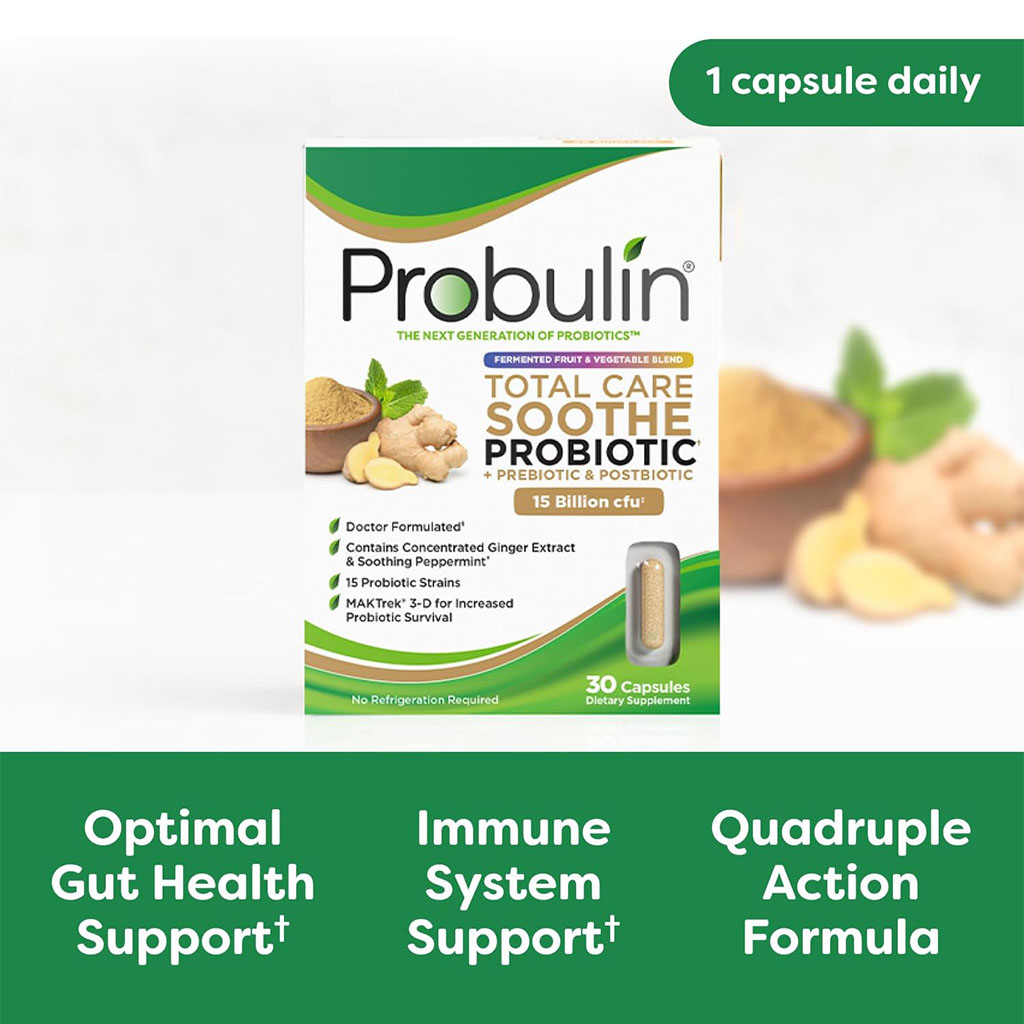 Probulin Total Care Soothe Probiotic Capsules 30's
