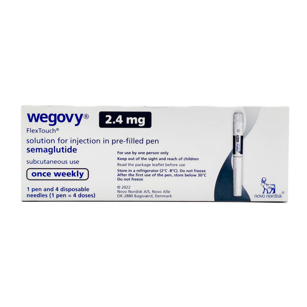 Wegovy 2.4mg Flextouch Pre-Filled Pen + 4 Needles