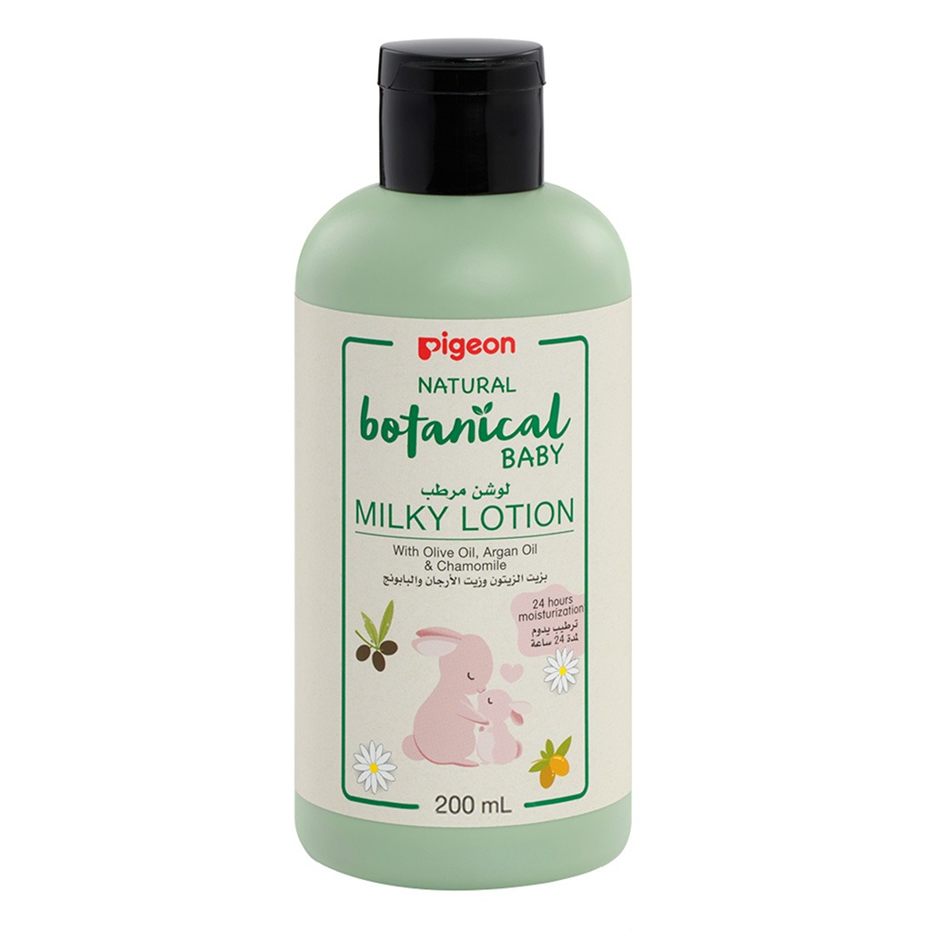 Pigeon Natural Botanical Baby Milky Lotion 200ml