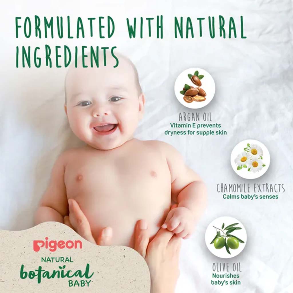 Pigeon Natural Botanical Baby Milky Lotion 200ml
