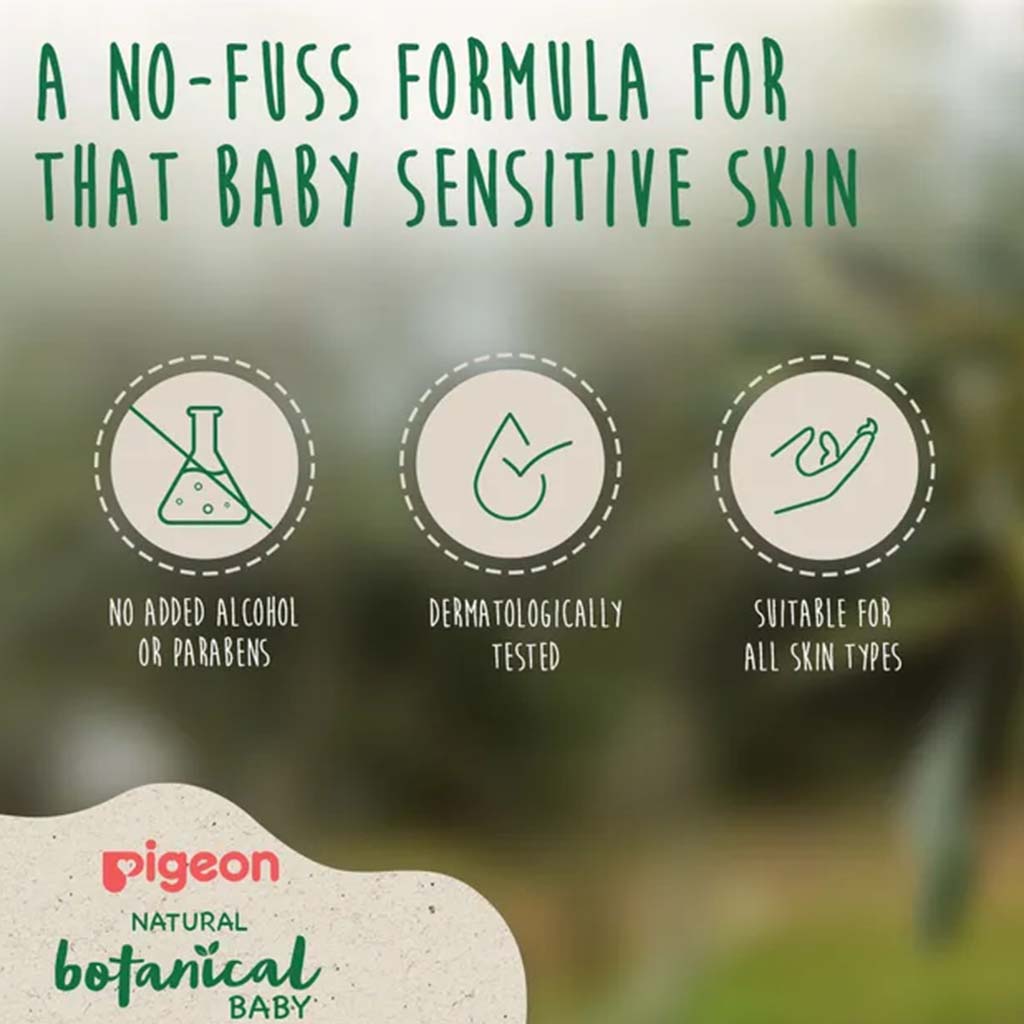 Pigeon Natural Botanical Baby Milky Lotion 200ml