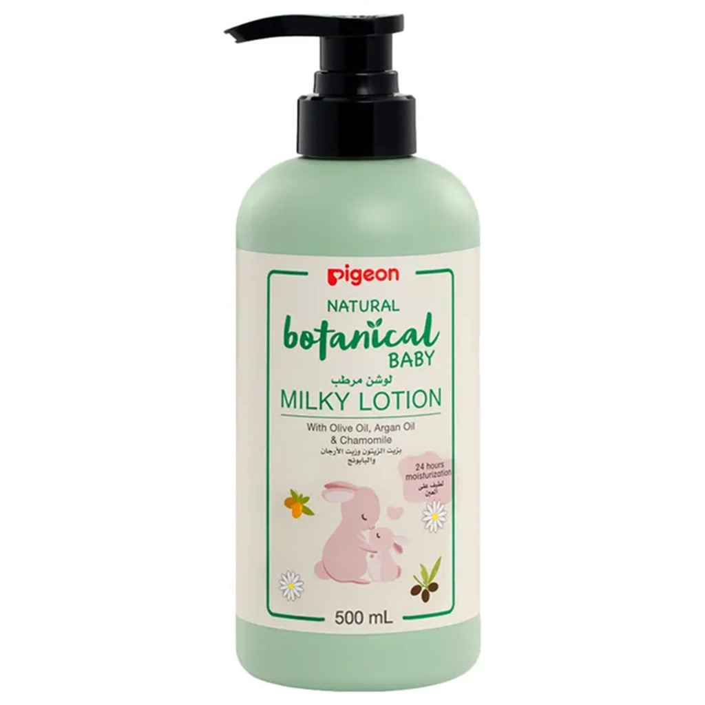 Pigeon Natural Botanical Baby Milky Lotion 500ml