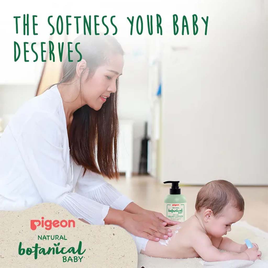 Pigeon Natural Botanical Baby Milky Lotion 500ml