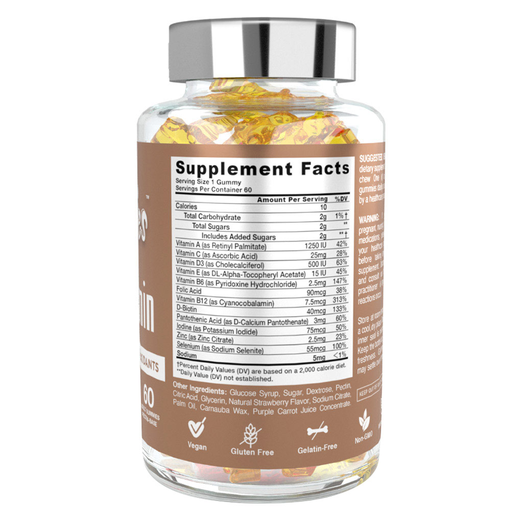 Dr Gummies Everyday Adult Multivitamin Supplement Gummies With Antioxidants, Pack of 60's