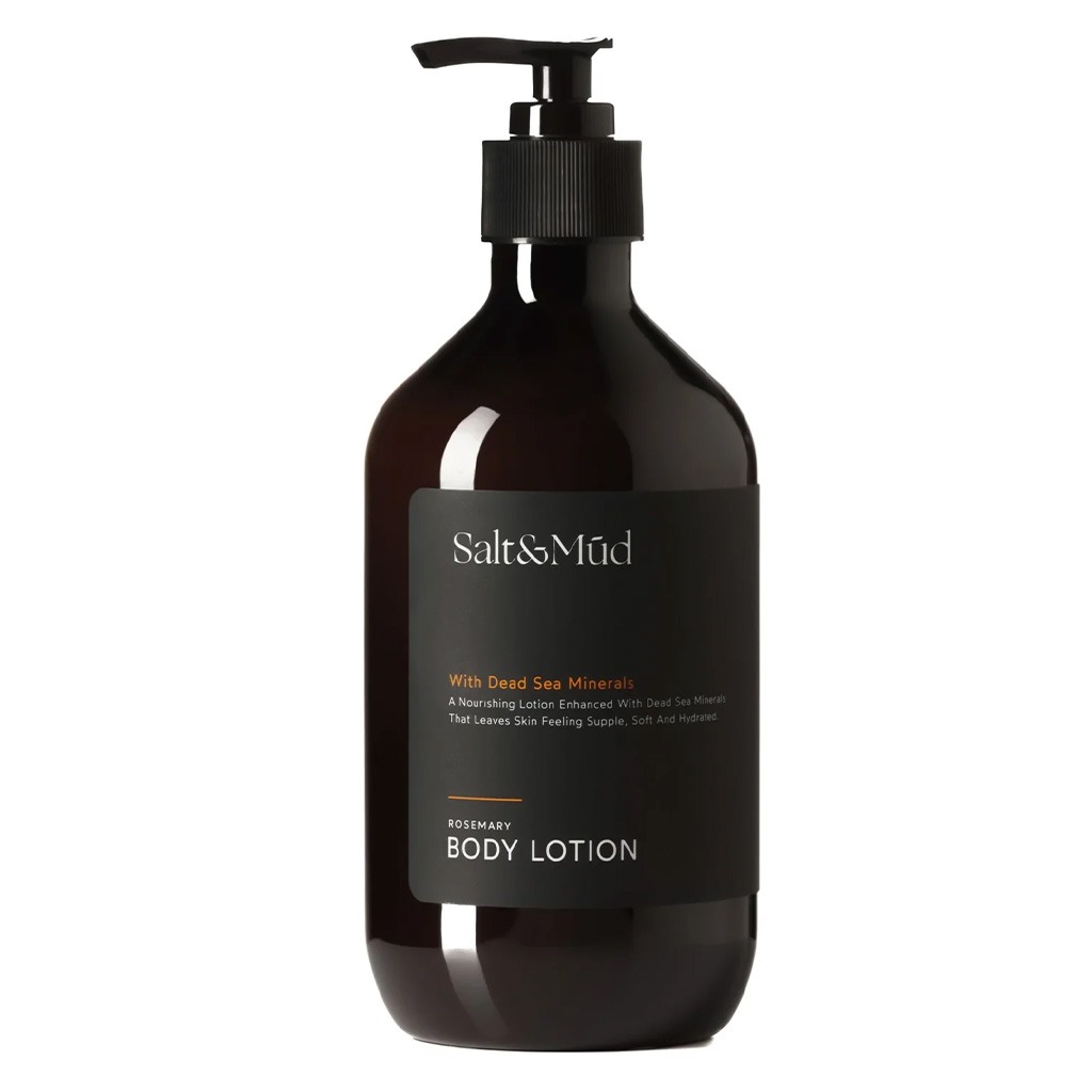 Salt And Mud Nourishing Body Lotion With Dead Sea Minerals & Rosemary 500ml