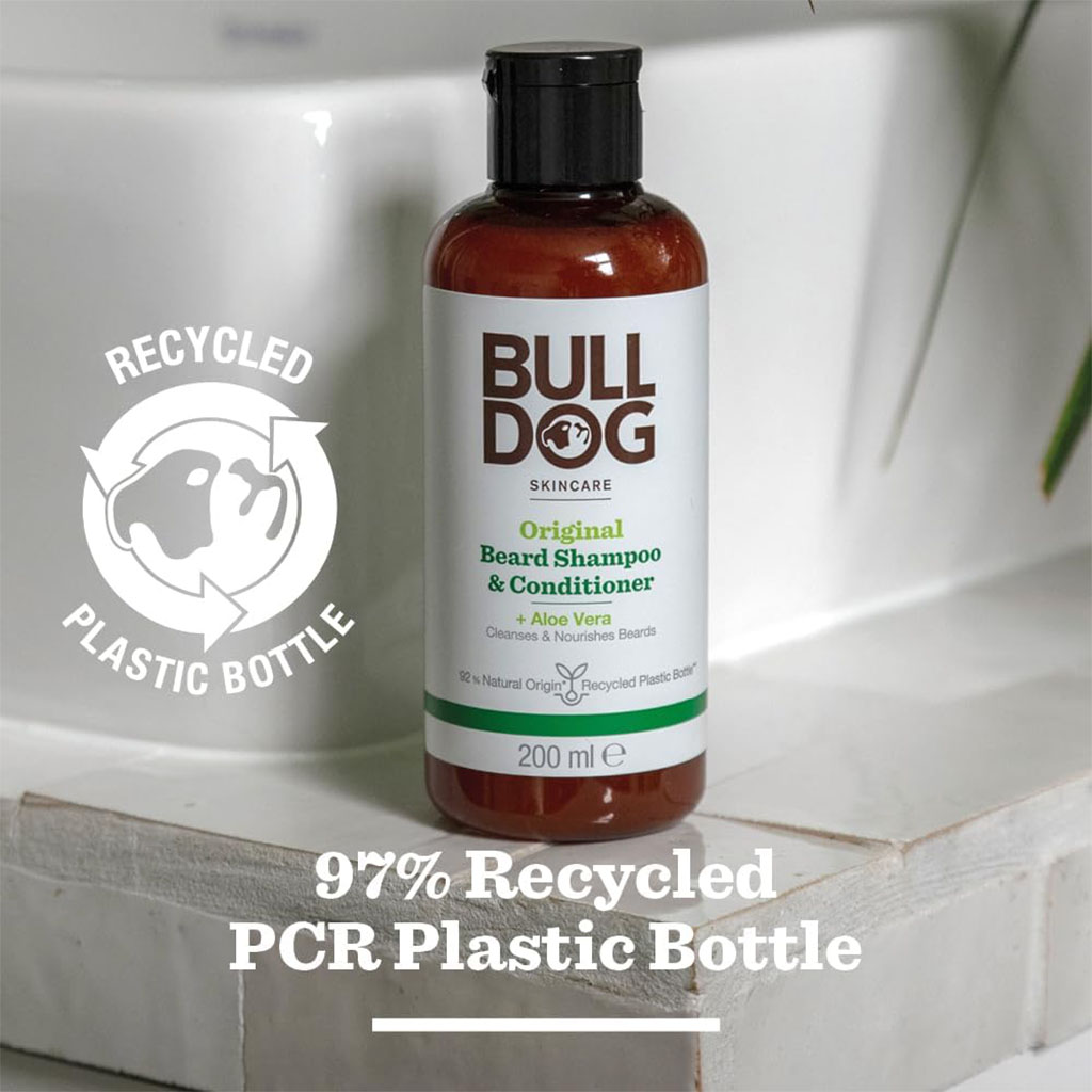 Bulldog Skincare Original Beard Shampoo & Conditioner With Aloe Vera 200ml