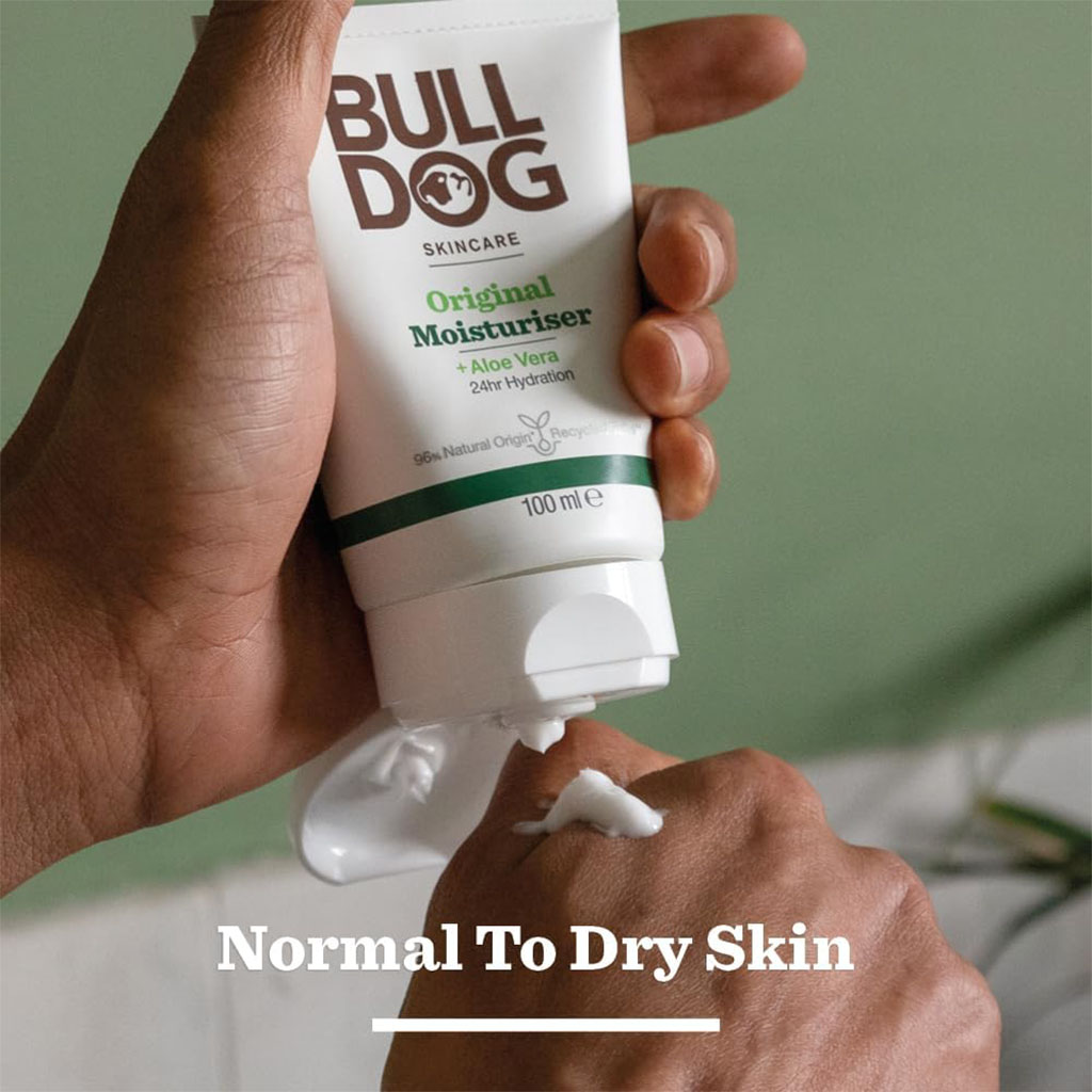 Bulldog Skincare Original Moisturizer For Men With Aloe Vera 100ml