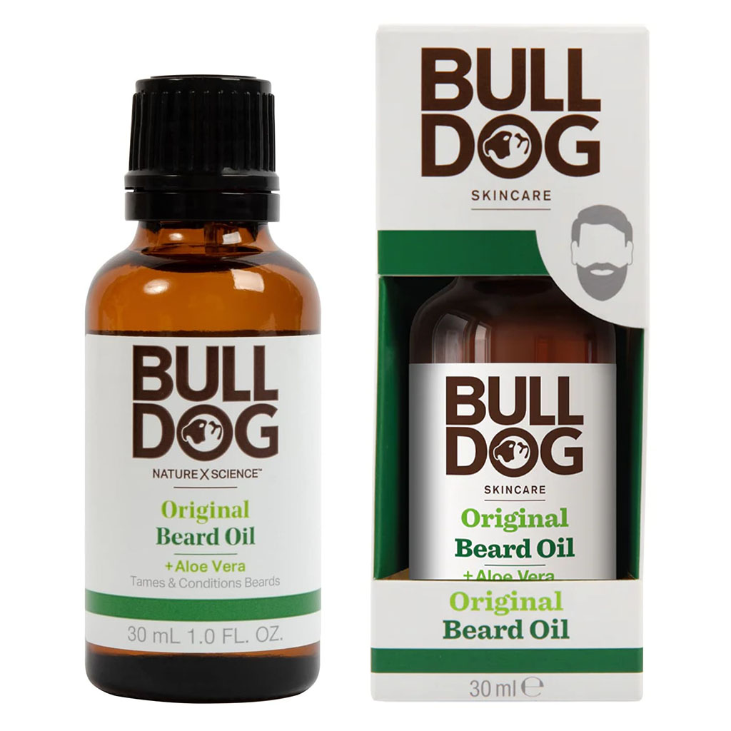 Bulldog Skincare Original Beard Oil With Aloe Vera 30ml