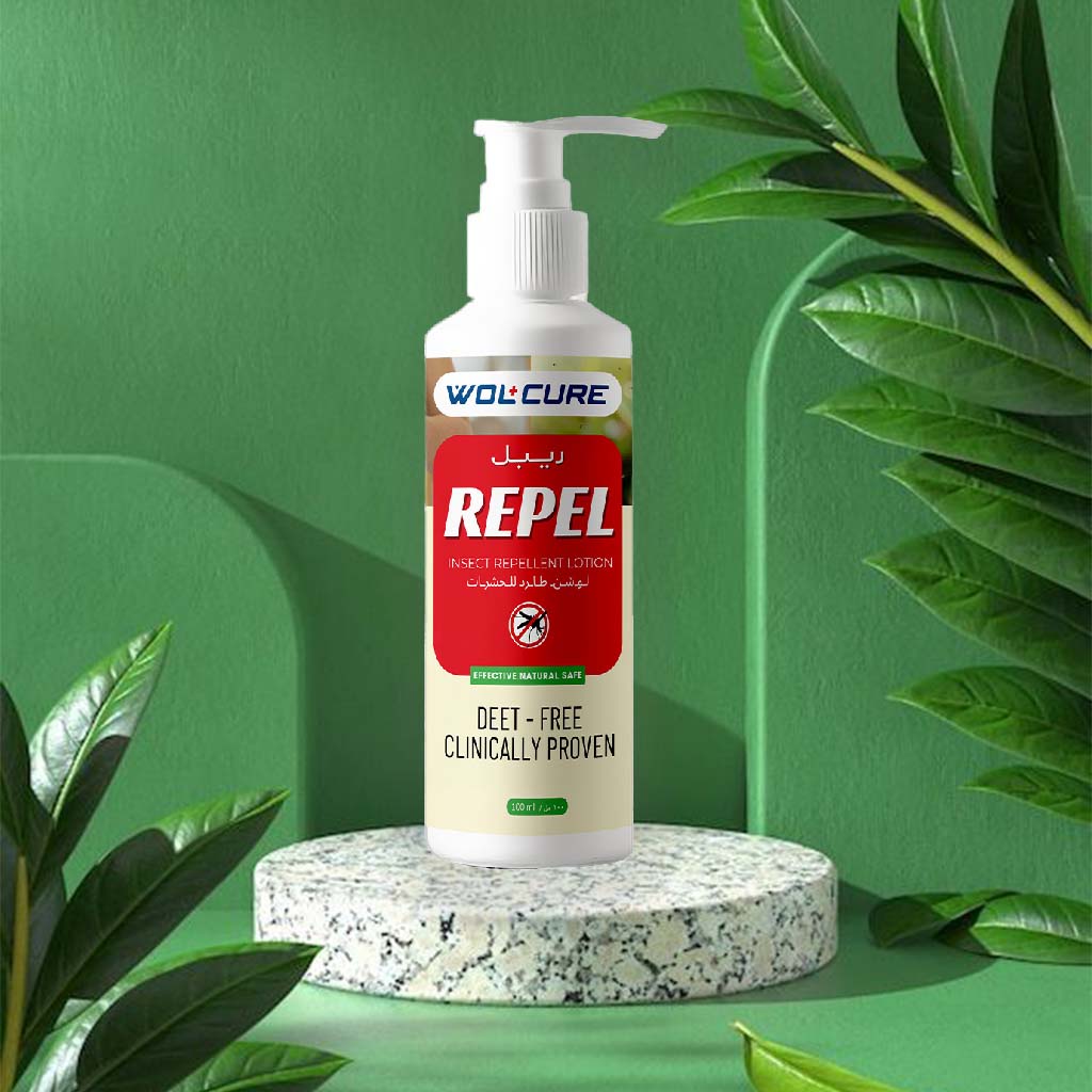 Wolcure Repel DEET Free Natural Insect Repellent Lotion 100ml