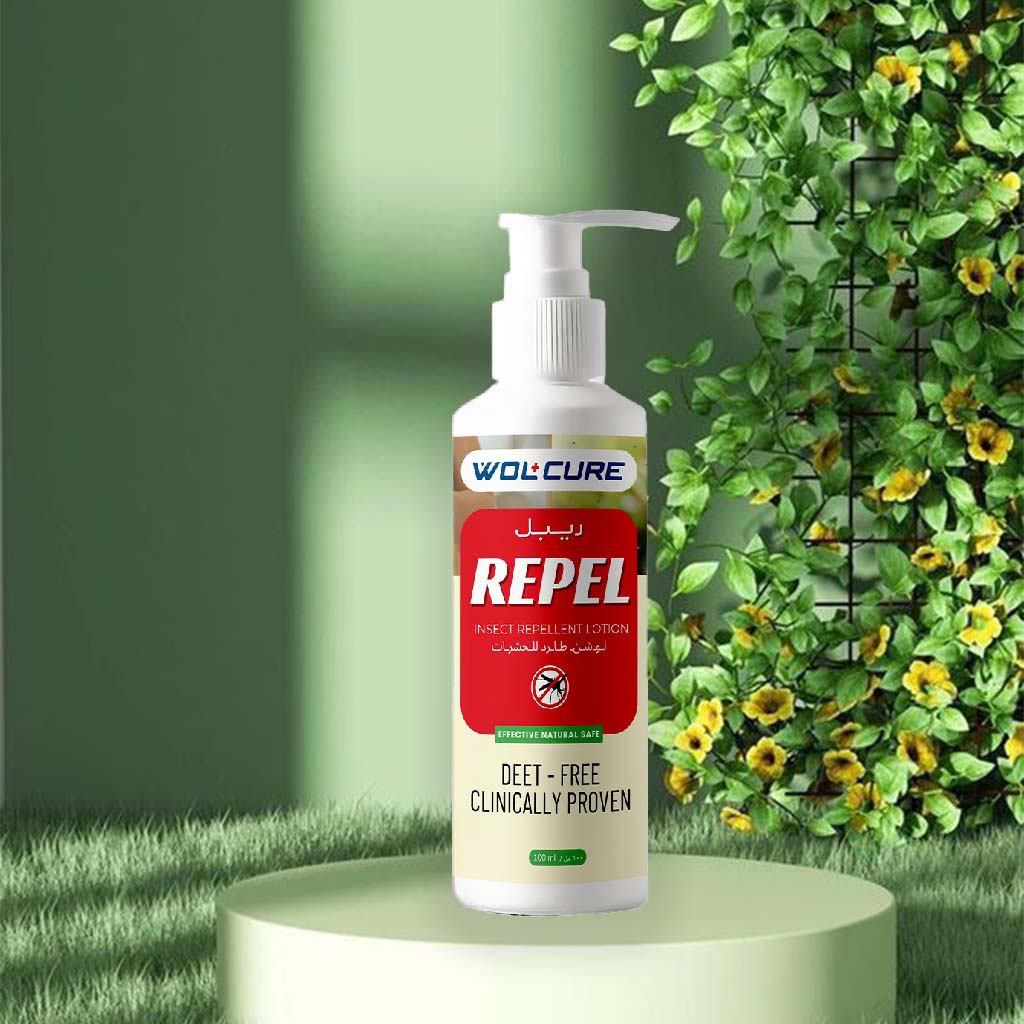 Wolcure Repel DEET Free Natural Insect Repellent Lotion 100ml