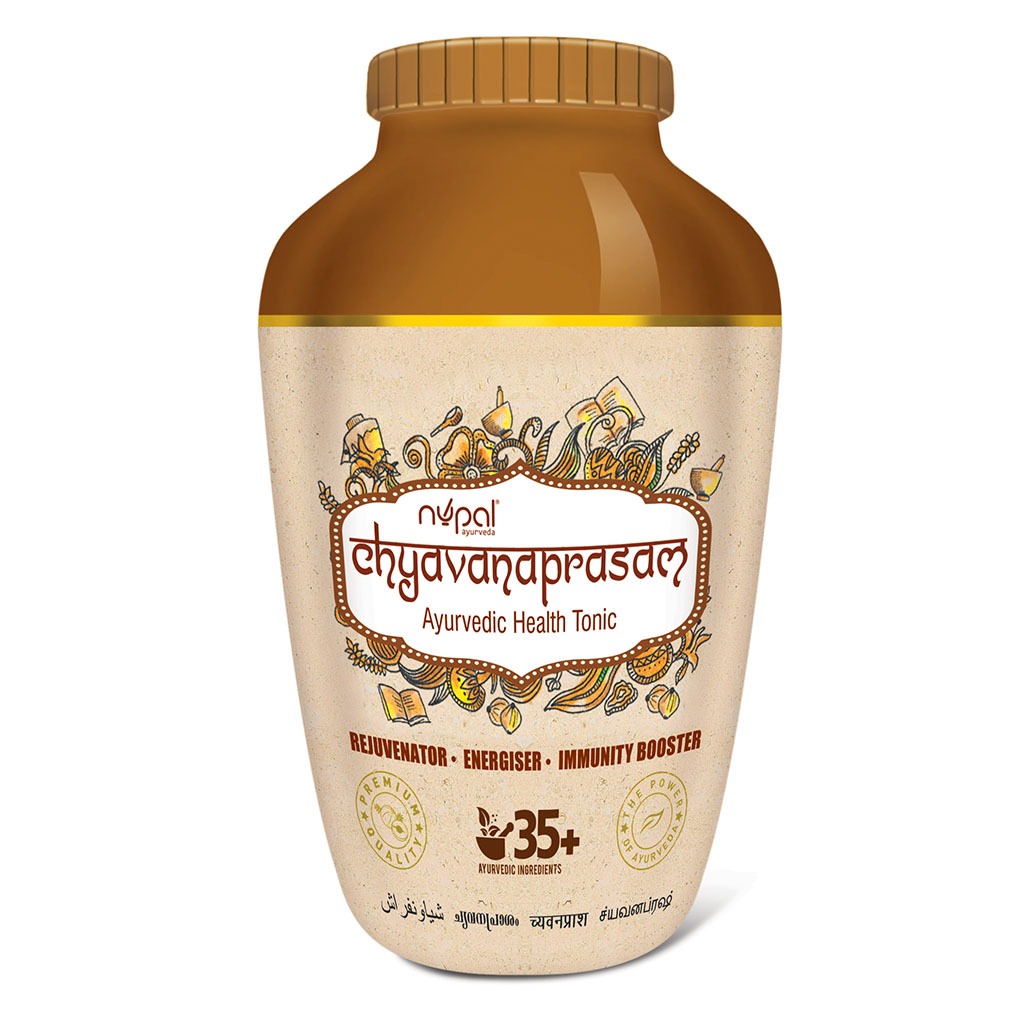 Nupal Chyavanaprasam Ayurvedic Health Supplement For Energy, Immunity & Rejuvenation 500g