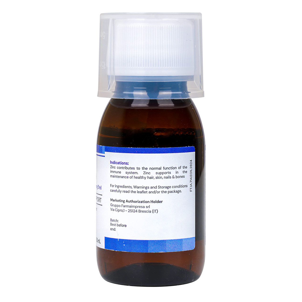 Zincpro 10mg/5ml Kids Zinc Syrup For Immune & Energy Support 50ml 
