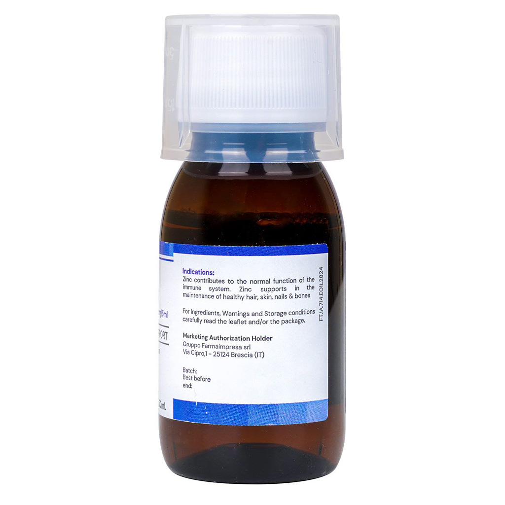 Zincpro 10mg/5ml Kids Zinc Syrup For Immune & Energy Support 50ml 