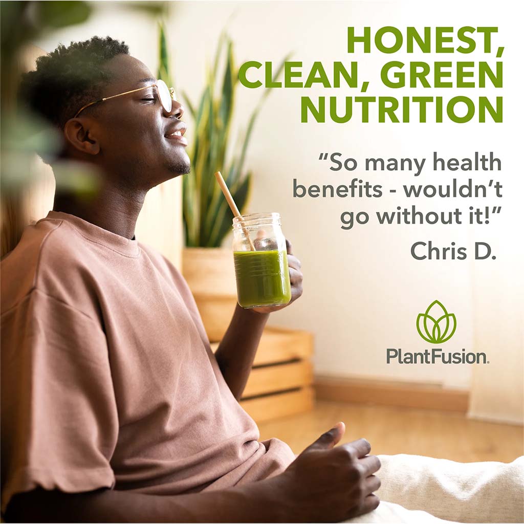 PlantFusion Organic Alkalizing Greens Fermented Superfood Powder Blend 240g