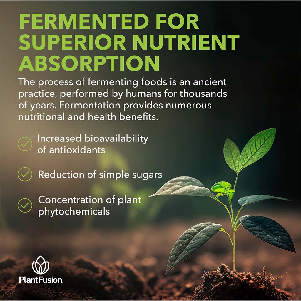 PlantFusion Organic Beet Powder Fermented Superfood Powder Blend 180g