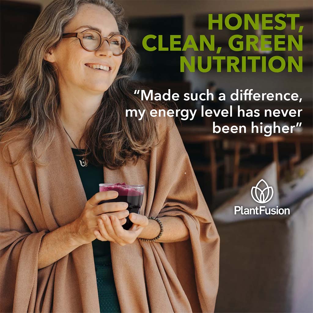 PlantFusion Organic Beet Powder Fermented Superfood Powder Blend 180g