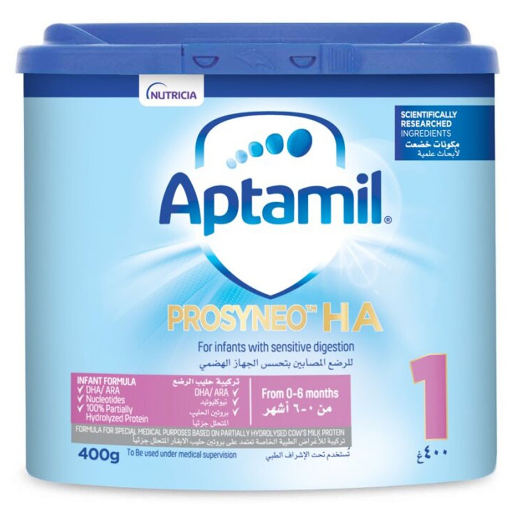 Aptamil Prosyneo HA Hypoallergenic Stage 1 Baby Milk Formula For 0 To 6 Months 400g