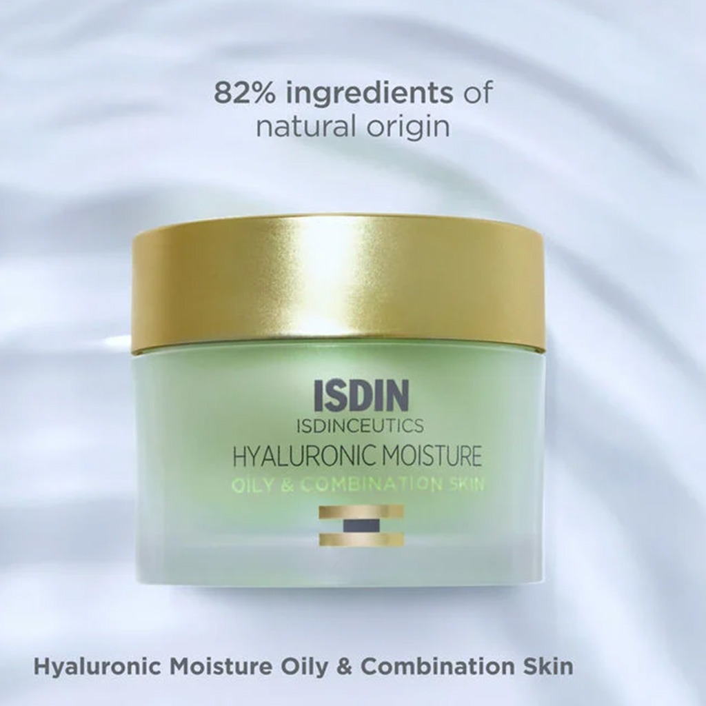 Isdin Isdinceutics Hyaluronic Moisture Cream For Oily Skin & Combination Skin 50g