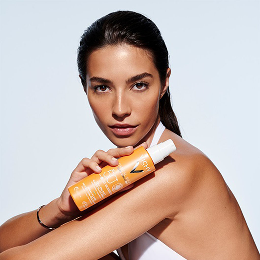 Vichy Capital Soleil Cell Protect SPF 50+ Sunscreen Invisible Water Fluid Spray 200ml