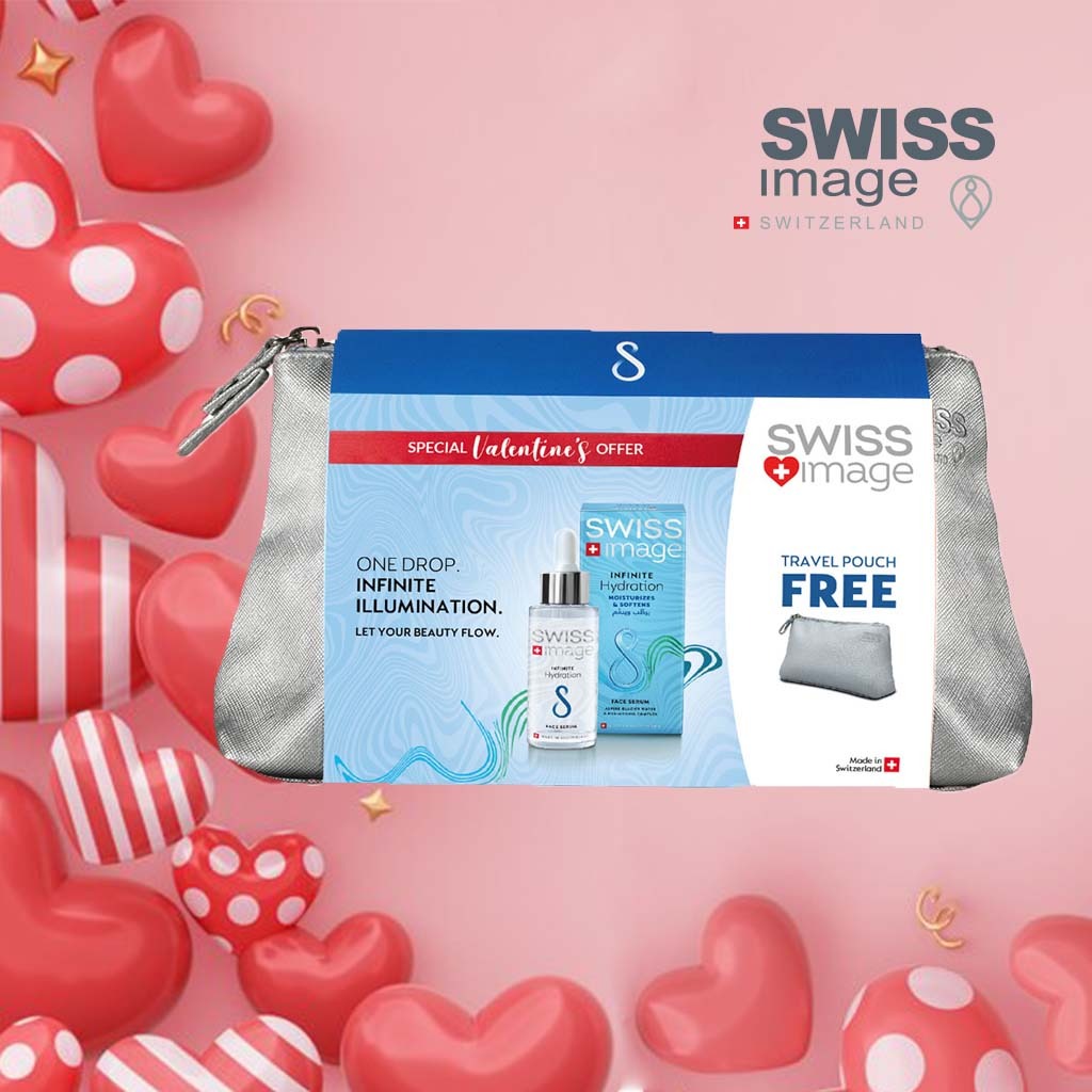 Swiss Image Infinite Hydration Moisturizing & Softening Face Serum 30ml With Free Travel Pouch