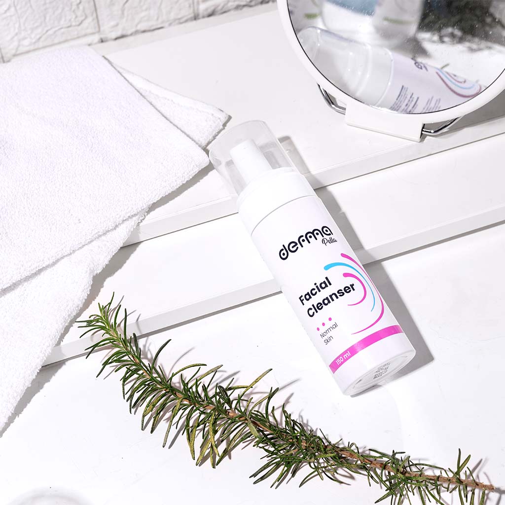 Derma Pella Facial Cleanser With Rosemary Extract For Normal Skin 150ml