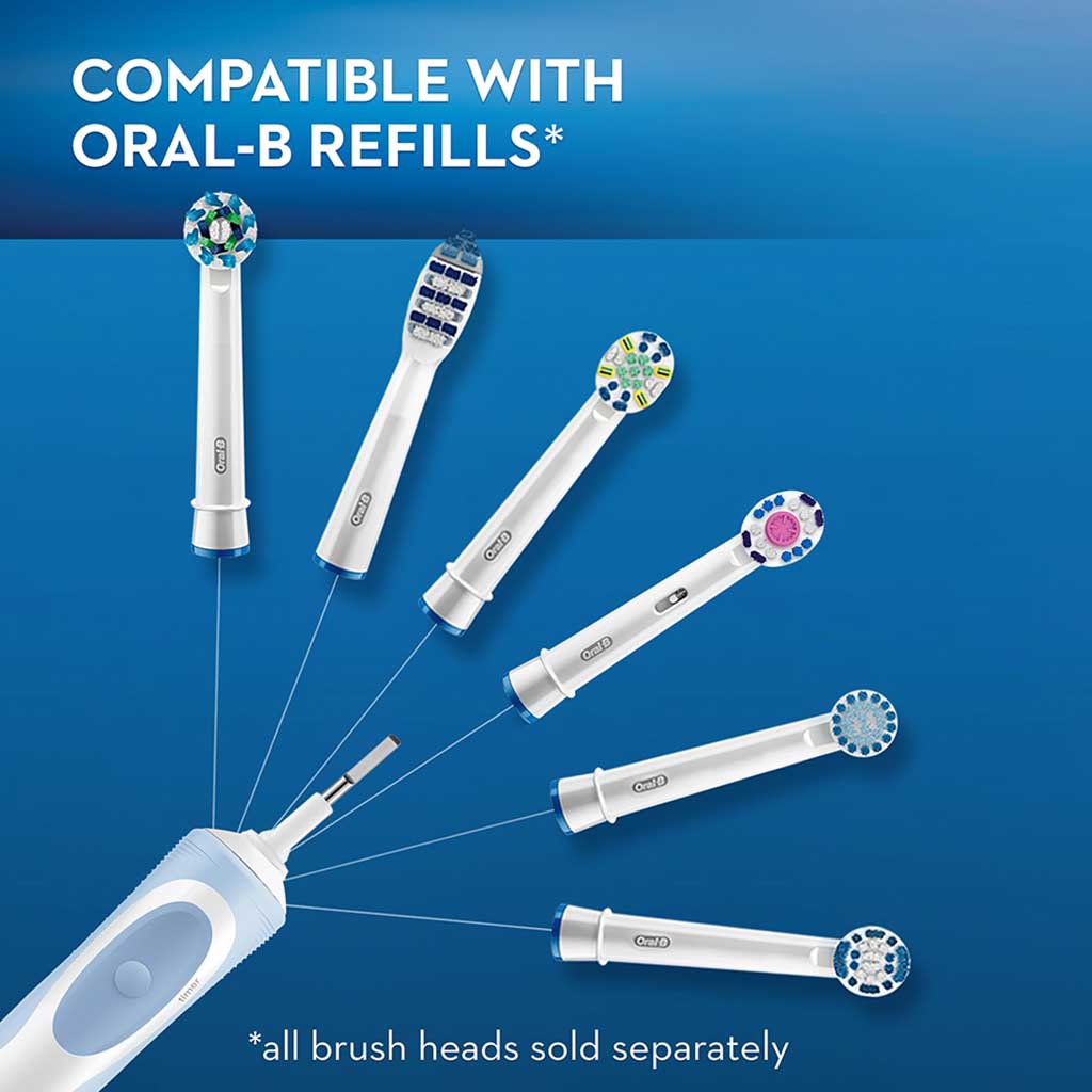 Oral B Vitality Precision Clean Electric Toothbrush D12.513, Bundle Pack of 1+1