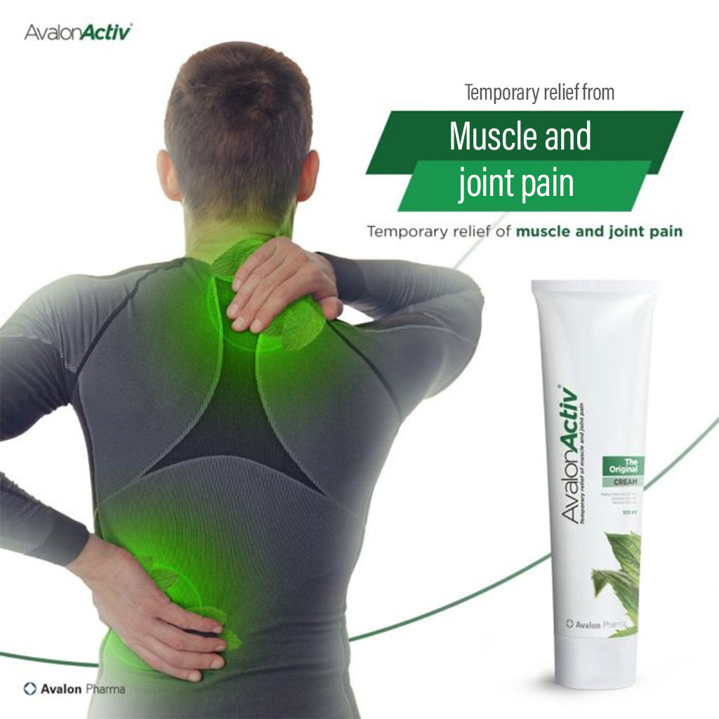 Avalon Activ The Original Cream For Muscle & Joint Pain Relief 100ml
