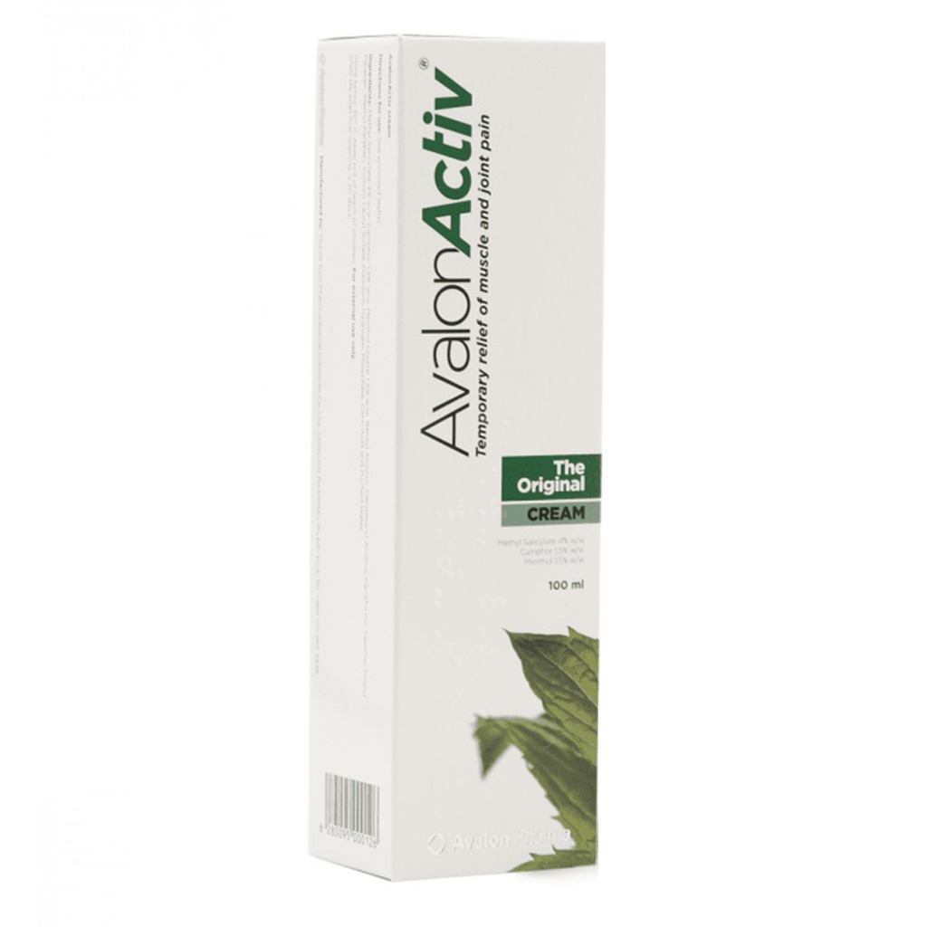 Avalon Activ The Original Cream For Muscle & Joint Pain Relief 100ml