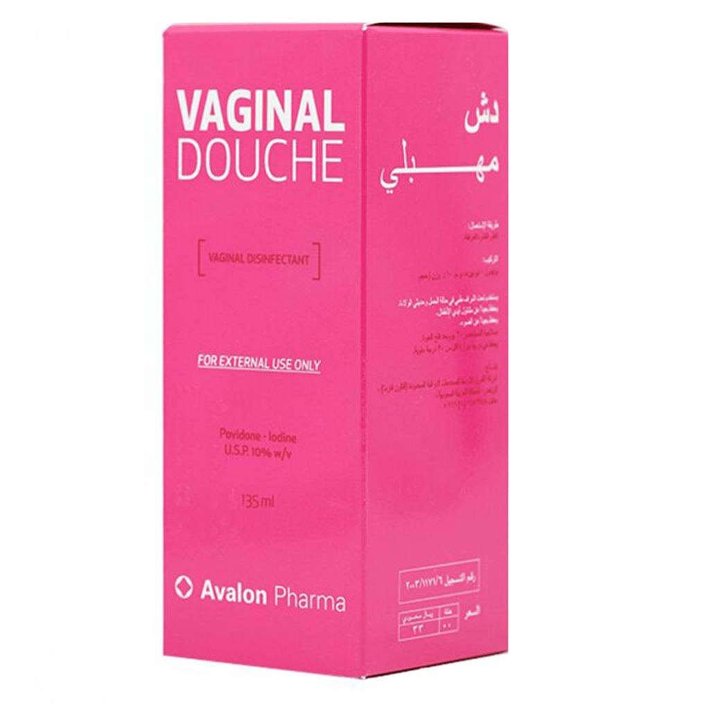 Avalon Povidone Iodine 10% Vaginal Douche For Women 135ml