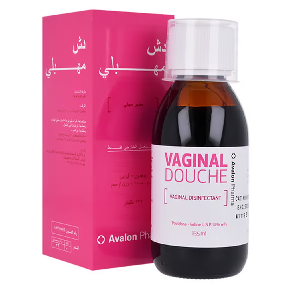 Avalon Povidone Iodine 10% Vaginal Douche For Women 135ml